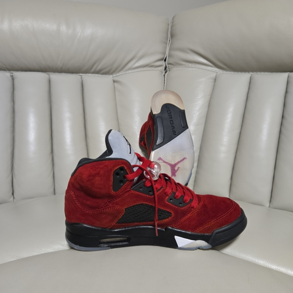 Jordan 5 Raging Bull Size 8 (Customized) - Picture 6 of 14